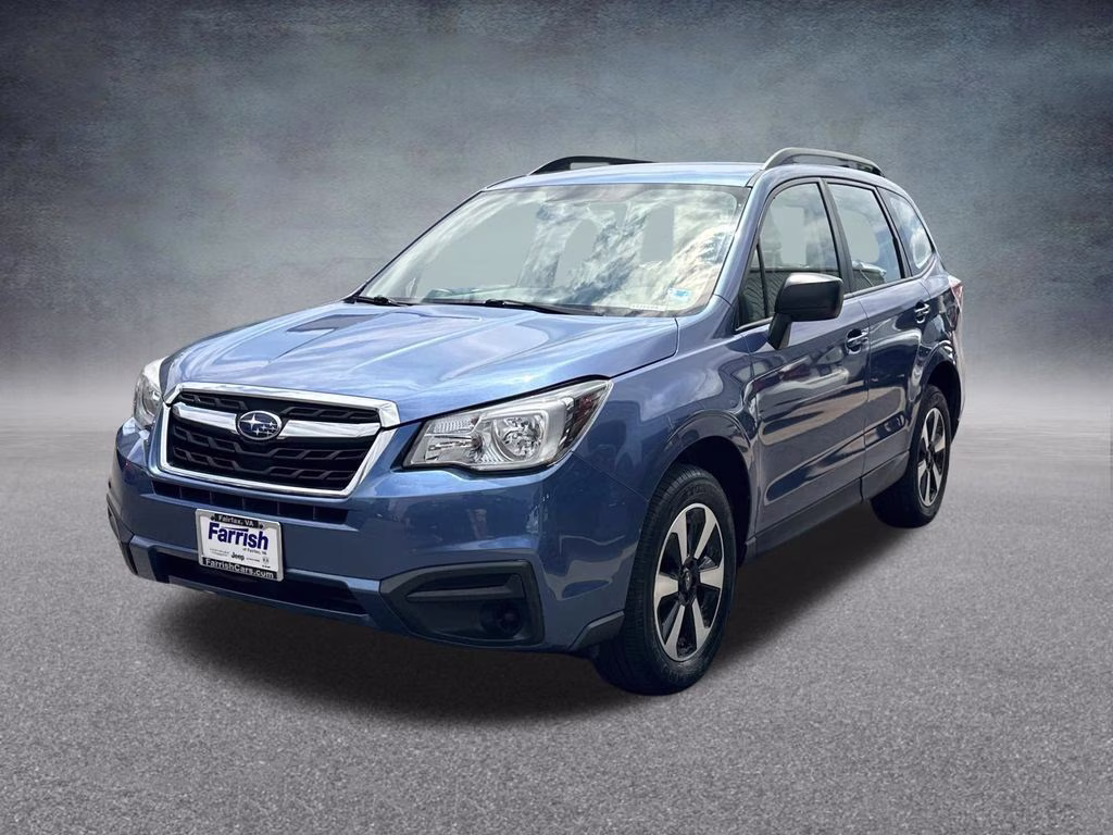 2018 Quartz Blue Pearl Subaru Forester 2.5i AWD SUV