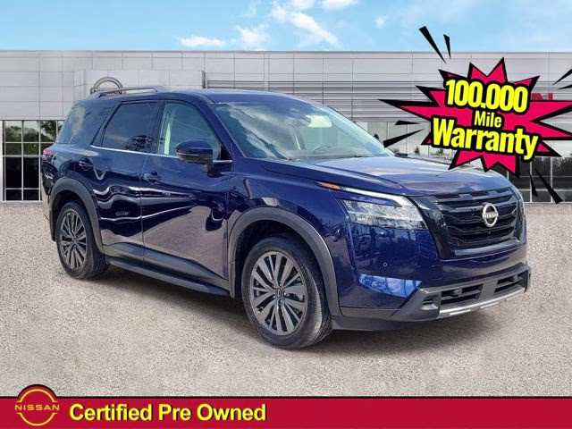 2024 Deep Ocean Blue Pearl Nissan Pathfinder SL FWD SUV
