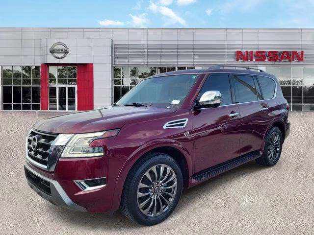 2021 Coulis Red Pearl Nissan Armada Platinum RWD SUV