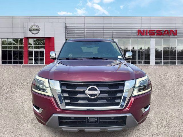 2021 Coulis Red Pearl Nissan Armada Platinum RWD SUV