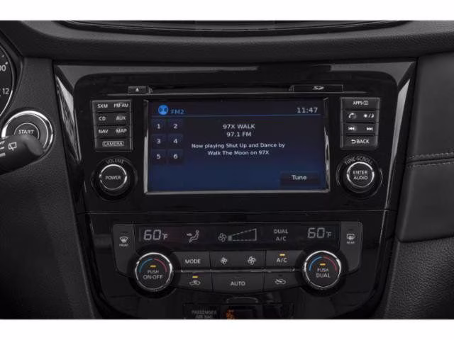 2017 Caspian Blue Nissan Rogue SL FWD SUV