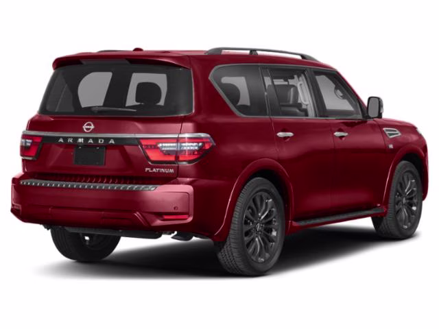 2021 Coulis Red Pearl Nissan Armada Platinum RWD SUV