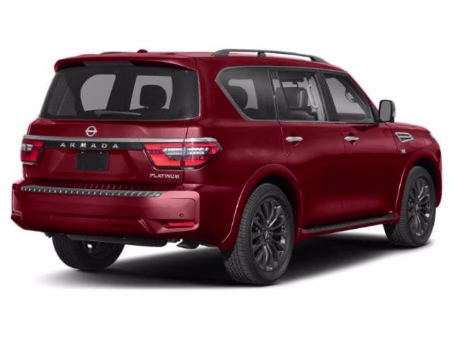 2021 Coulis Red Pearl Nissan Armada Platinum RWD SUV