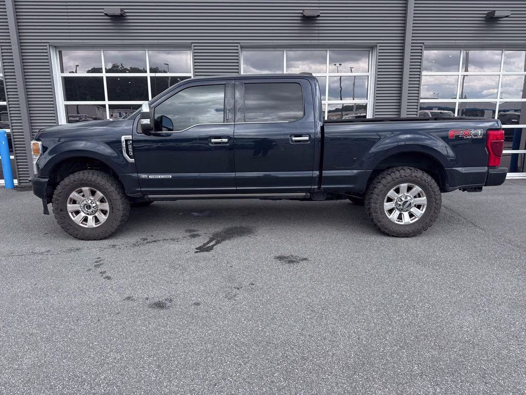 2021 Antimatter Blue Metallic Ford Super Duty F-250 SRW Platinum 4X4 Truck