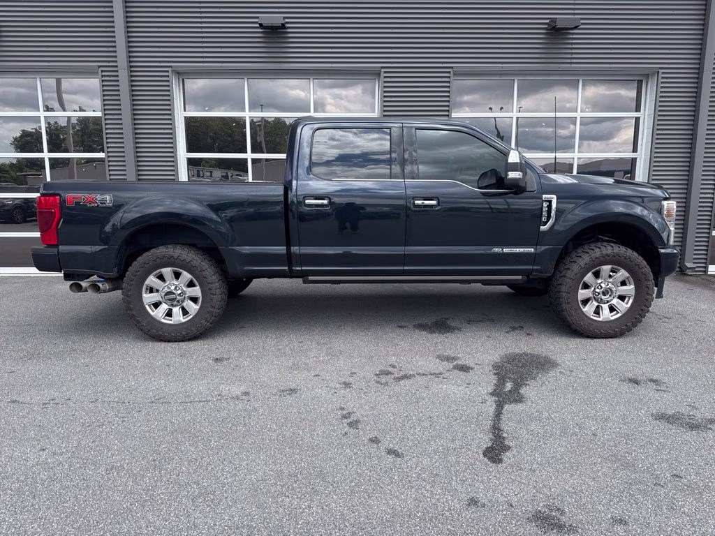 2021 Antimatter Blue Metallic Ford Super Duty F-250 SRW Platinum 4X4 Truck