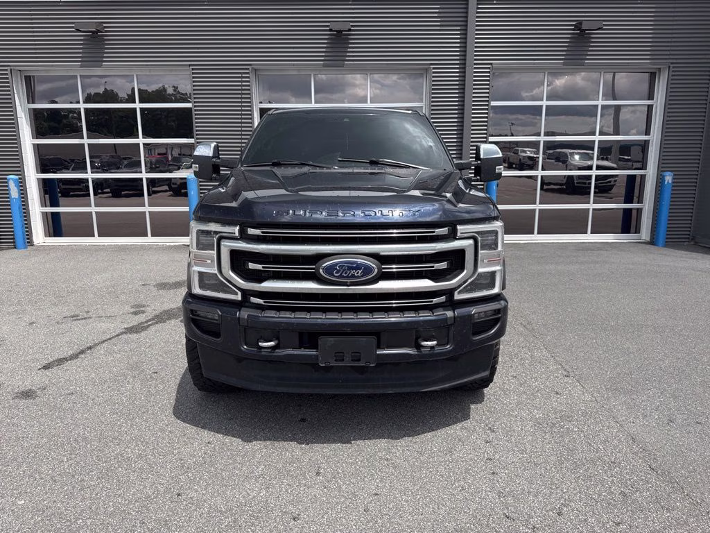2021 Antimatter Blue Metallic Ford Super Duty F-250 SRW Platinum 4X4 Truck