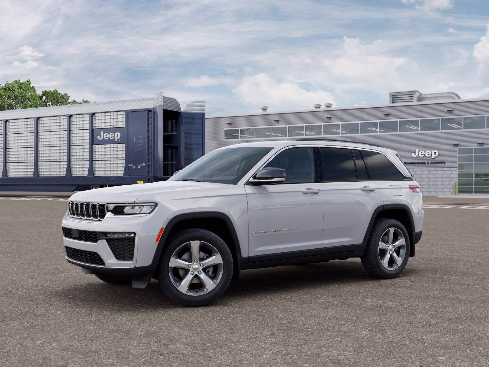 2026 Bright White Clear Coat Jeep Grand Cherokee Grand Cherokee Limited 4x4 4X4 SUV