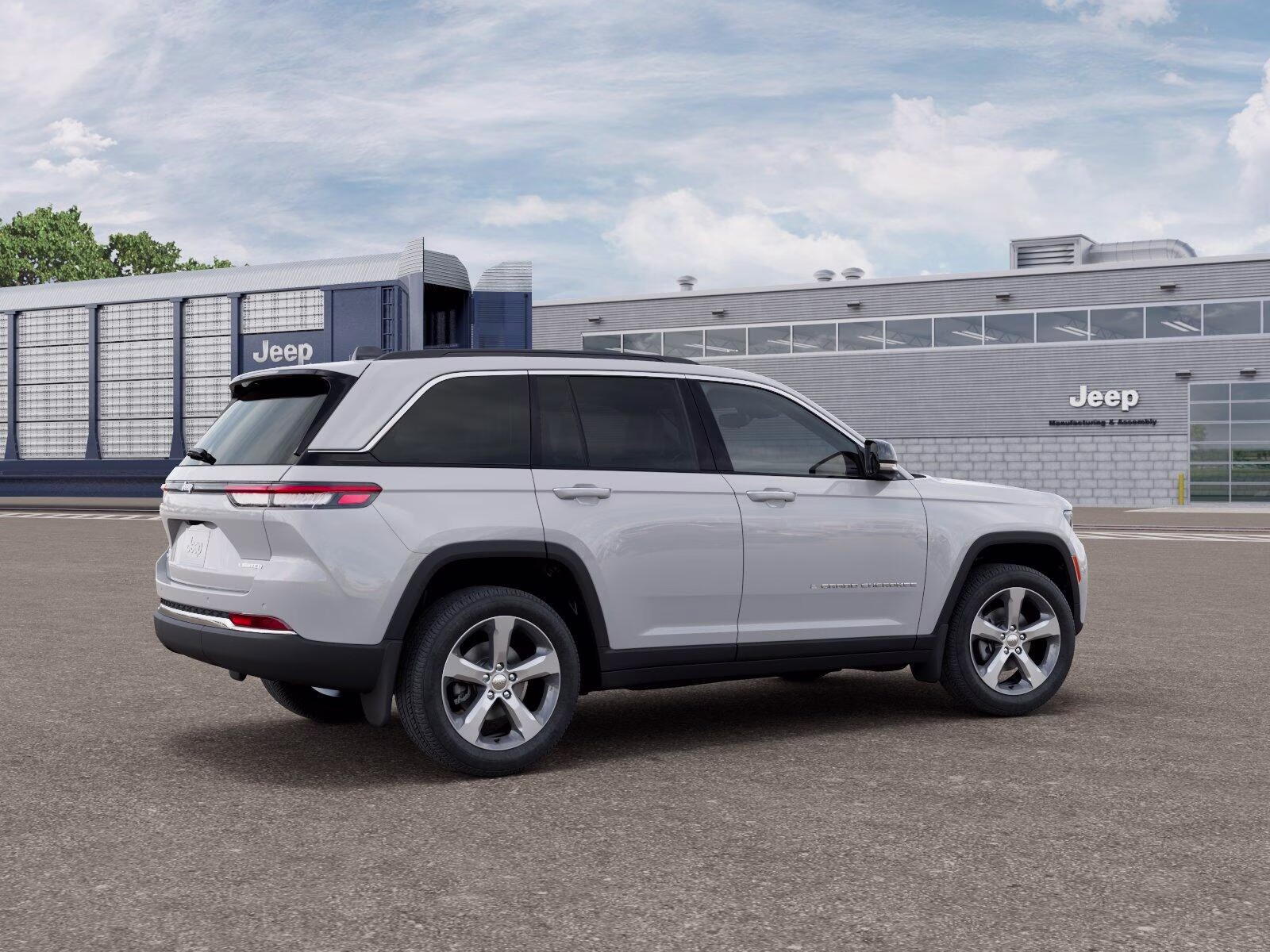 2026 Bright White Clear Coat Jeep Grand Cherokee Grand Cherokee Limited 4x4 4X4 SUV