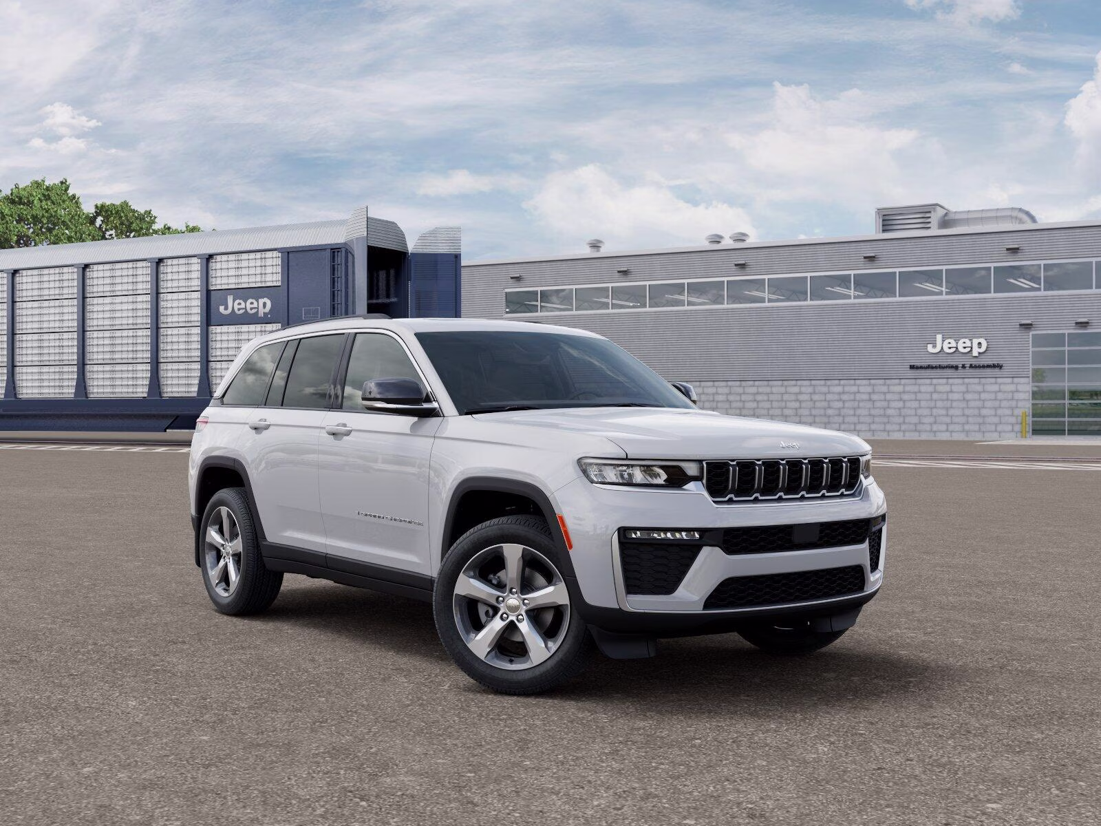 2026 Bright White Clear Coat Jeep Grand Cherokee Grand Cherokee Limited 4x4 4X4 SUV