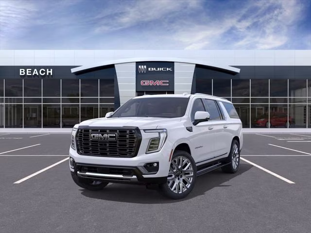 2026 Glacier White Tricoat GMC Yukon XL Denali Ultimate 4X4 SUV