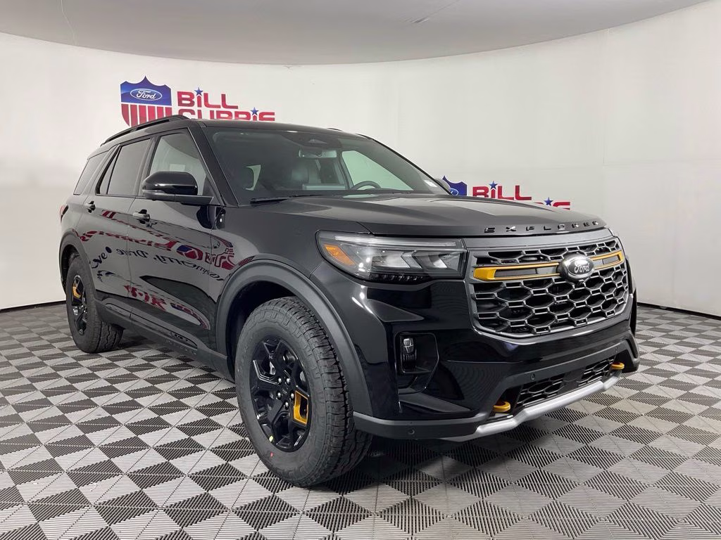 2026 Black Metallic Ford Explorer Tremor 4X4 SUV