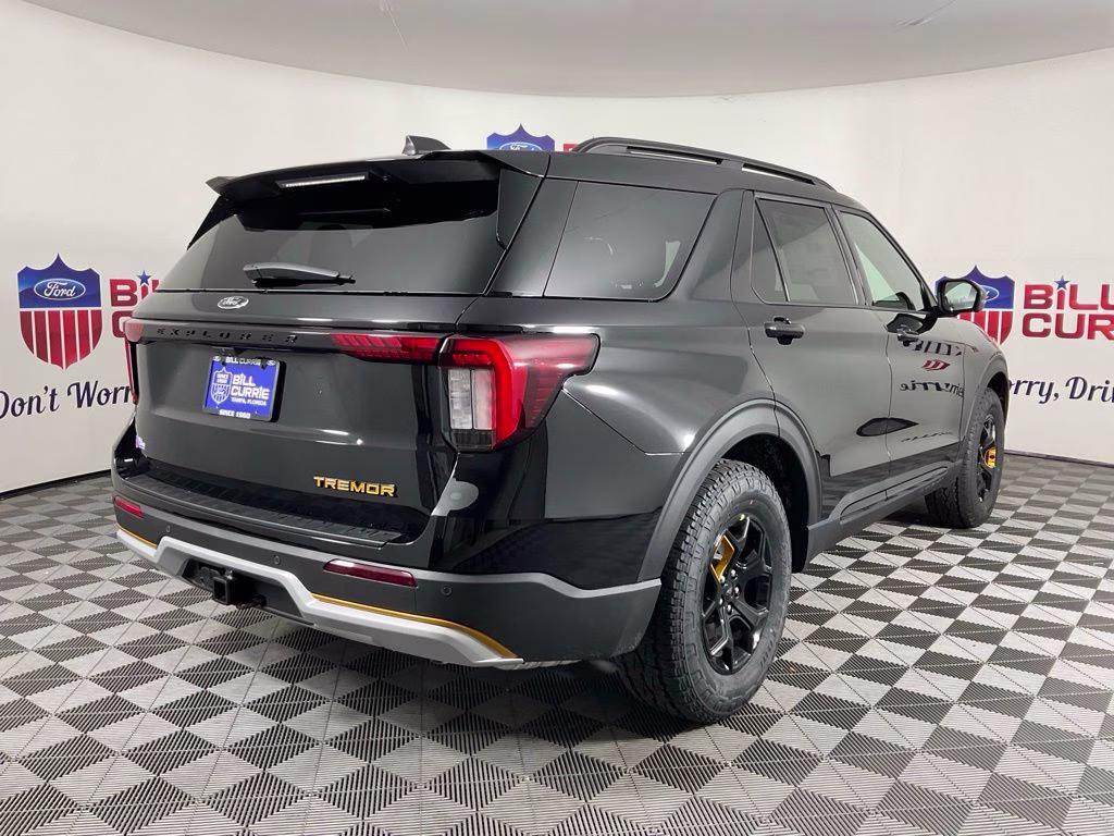 2026 Black Metallic Ford Explorer Tremor 4X4 SUV
