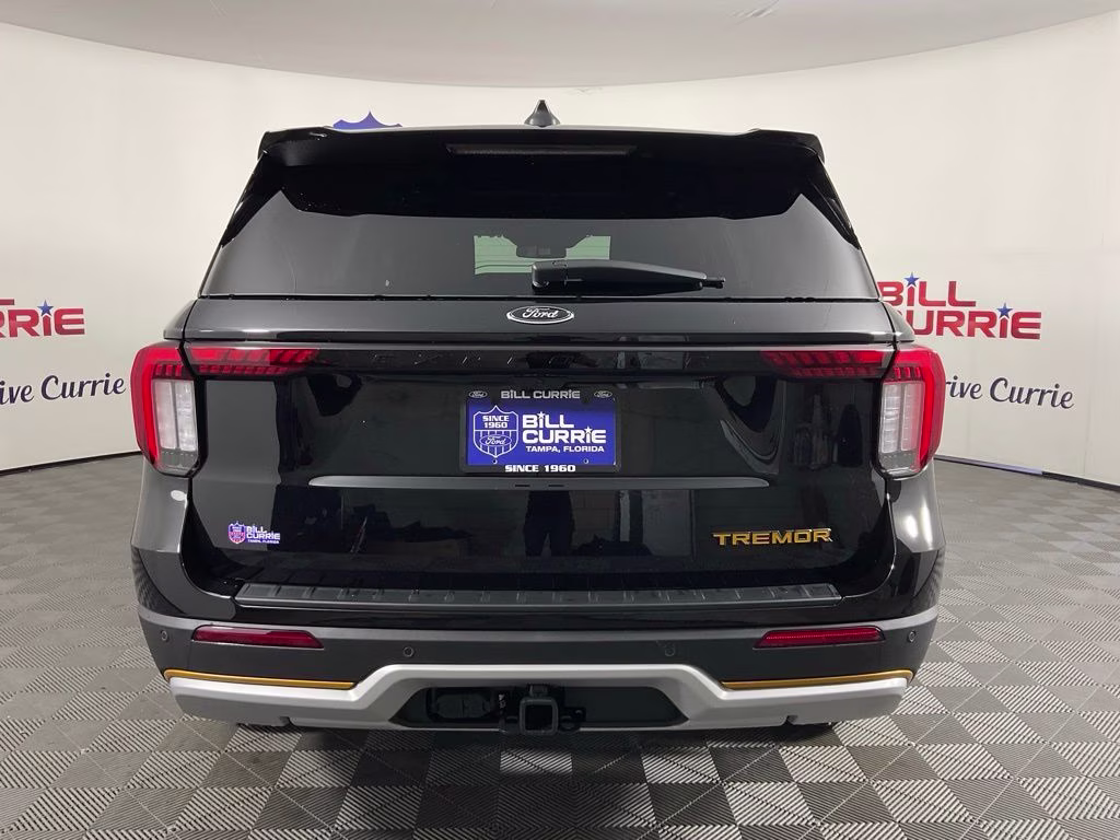 2026 Black Metallic Ford Explorer Tremor 4X4 SUV