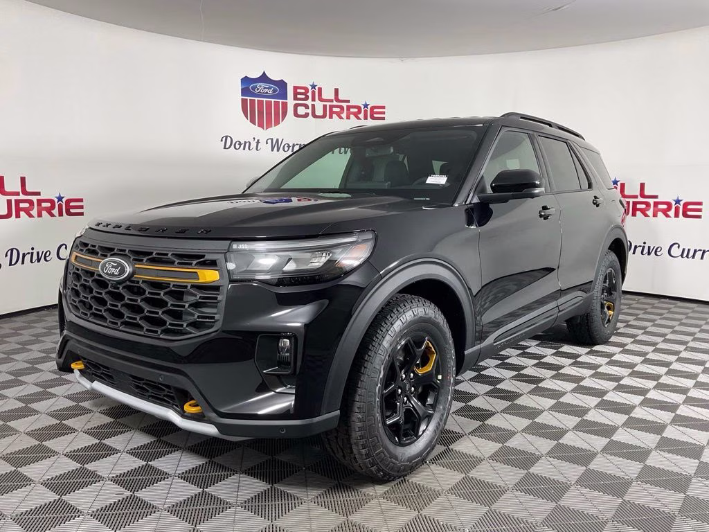 2026 Black Metallic Ford Explorer Tremor 4X4 SUV