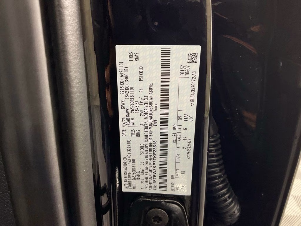 2026 Black Metallic Ford F-150 XLT RWD Truck
