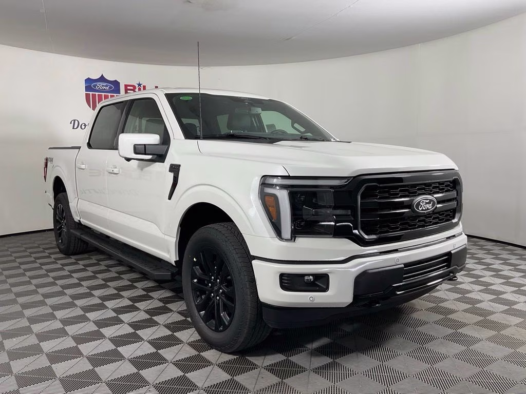 2026 White Metallic Ford F-150 Lariat 4X4 Truck