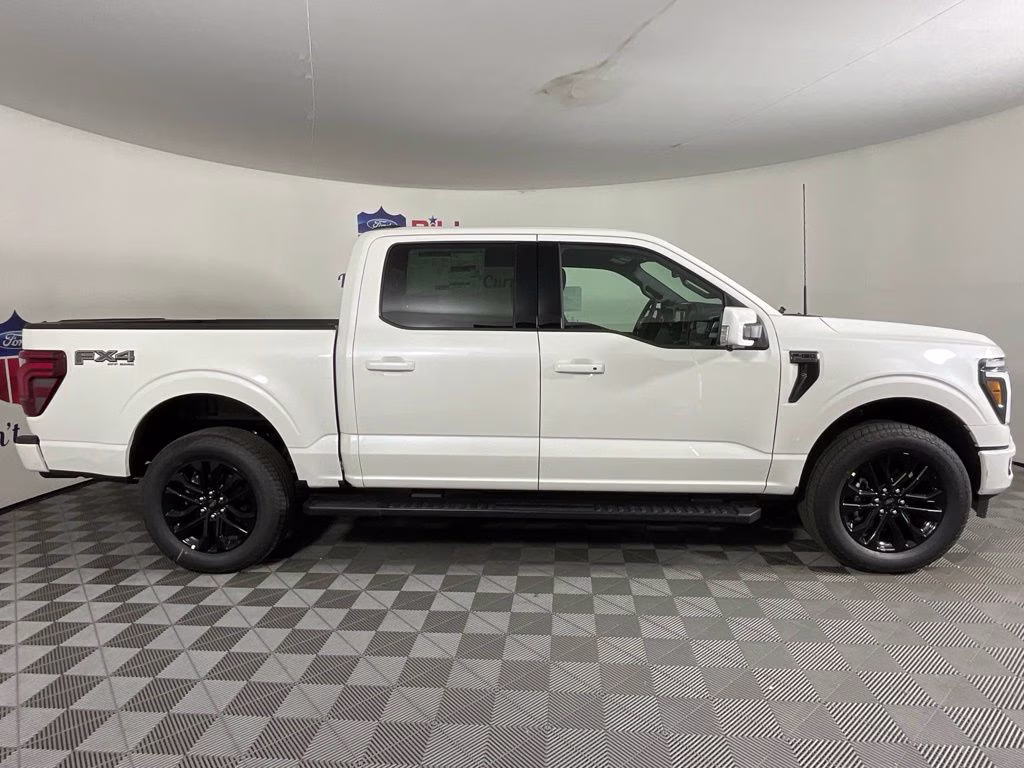 2026 White Metallic Ford F-150 Lariat 4X4 Truck