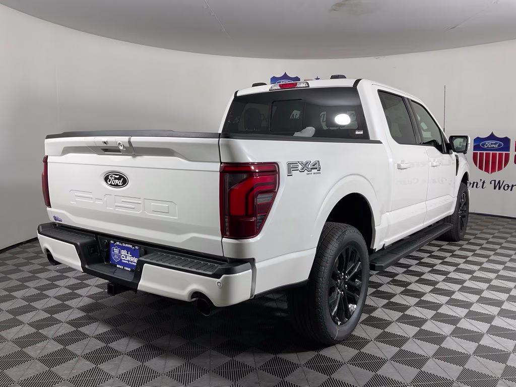 2026 White Metallic Ford F-150 Lariat 4X4 Truck