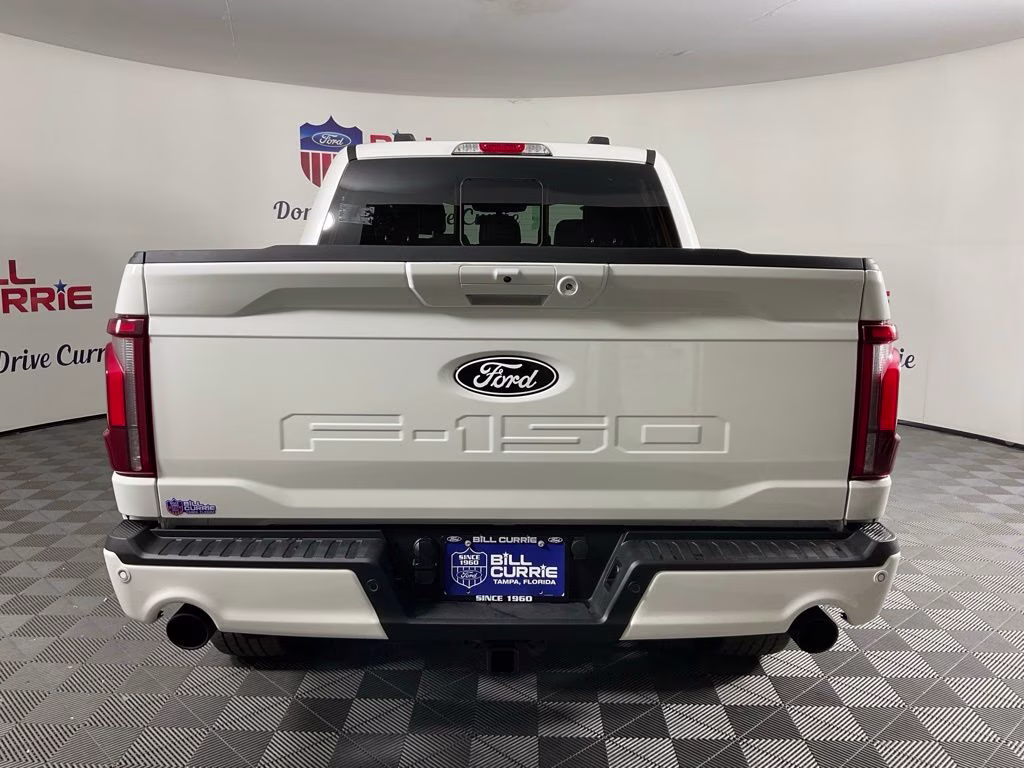 2026 White Metallic Ford F-150 Lariat 4X4 Truck