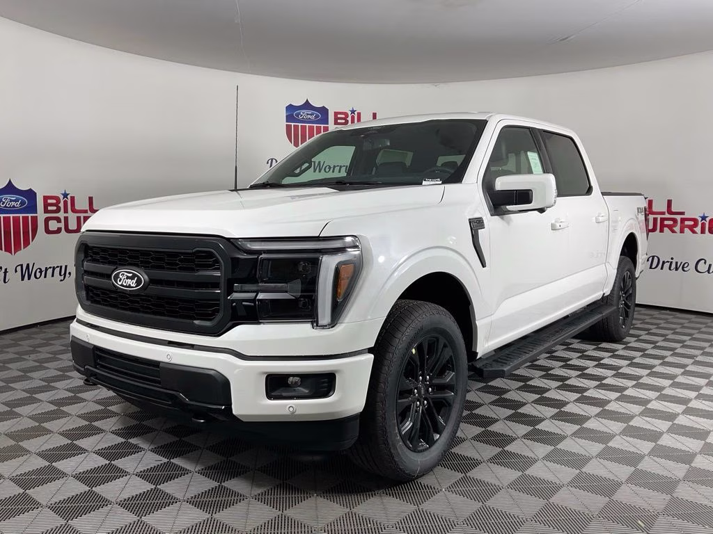 2026 White Metallic Ford F-150 Lariat 4X4 Truck
