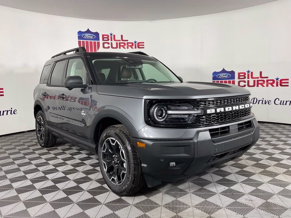 2026 Gray Metallic Ford Bronco Sport Outer Banks 4X4 SUV