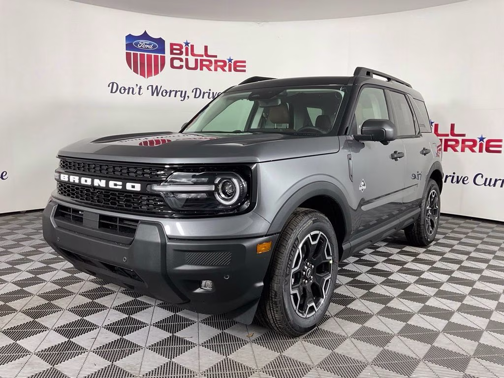 2026 Gray Metallic Ford Bronco Sport Outer Banks 4X4 SUV