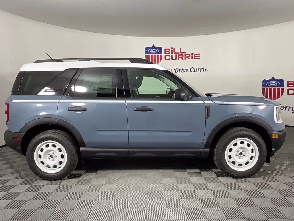 2026 Azure Gray Metallic Ford Bronco Sport Heritage 4X4 SUV