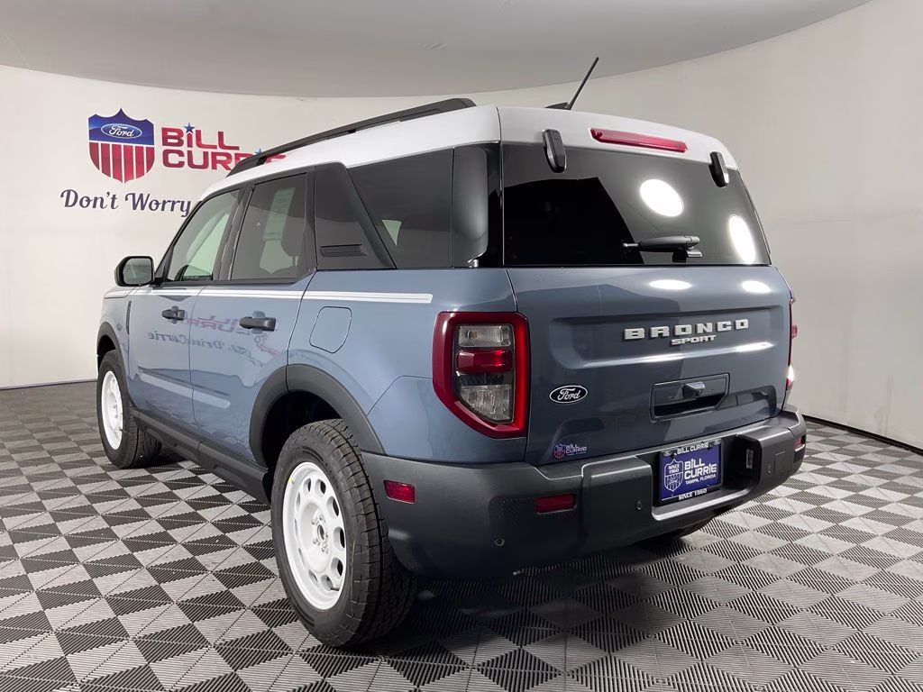 2026 Azure Gray Metallic Ford Bronco Sport Heritage 4X4 SUV