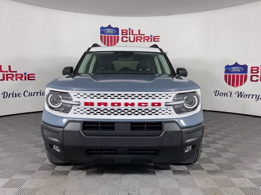 2026 Azure Gray Metallic Ford Bronco Sport Heritage 4X4 SUV