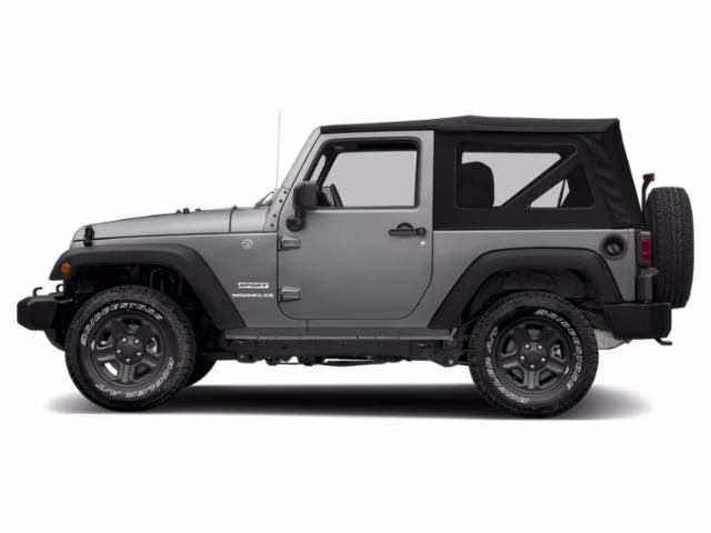 2015 Billet Silver Metallic Clearcoat Jeep Wrangler Sport 4X4 Convertible