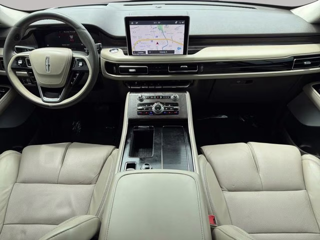 2022 White Metallic Lincoln Aviator Reserve RWD SUV