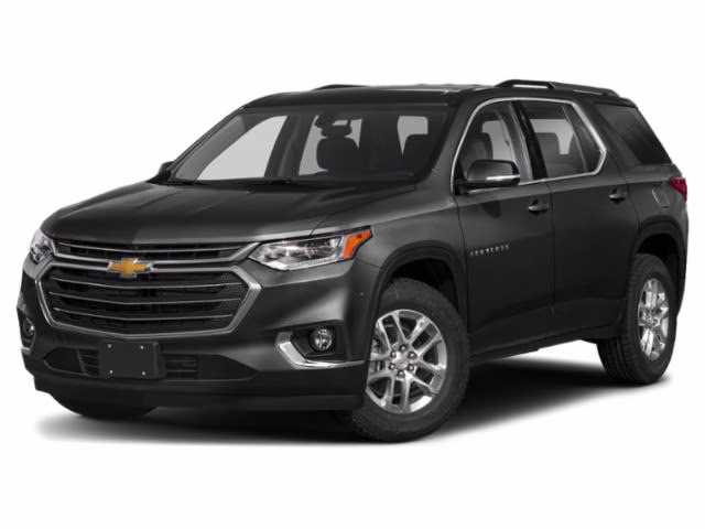 2021 Graphite Metallic Chevrolet Traverse LT Leather AWD SUV