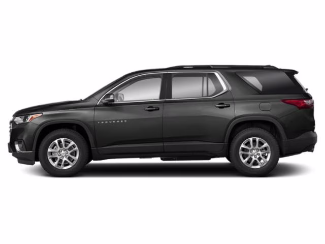 2021 Graphite Metallic Chevrolet Traverse LT Leather AWD SUV