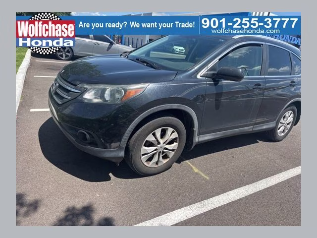 2012 Crystal Black Pearl Honda CR-V EX-L FWD SUV