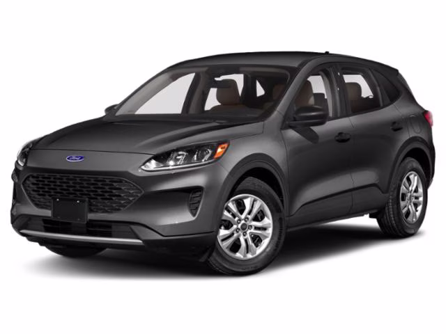 2021 Black Ford Escape S FWD SUV