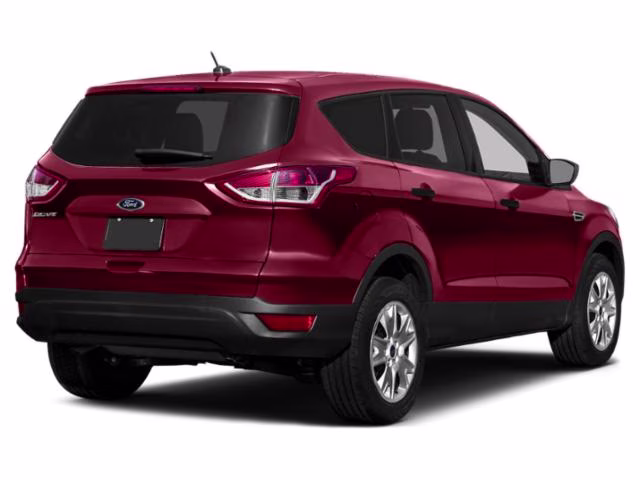 2015 Red Ford Escape Titanium FWD SUV
