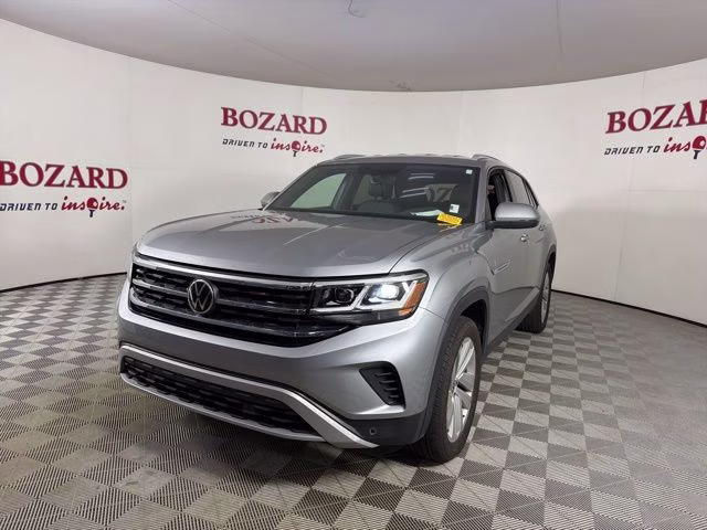 2022 Silver Volkswagen Atlas Cross Sport 2.0T SE w/Technology FWD SUV