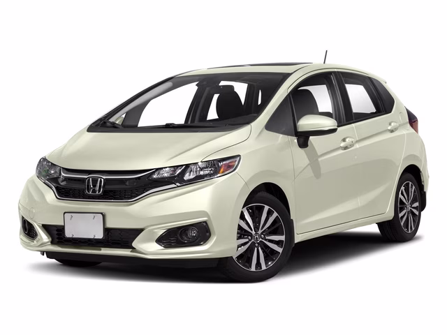 2018 White Honda Fit EX FWD Hatchback
