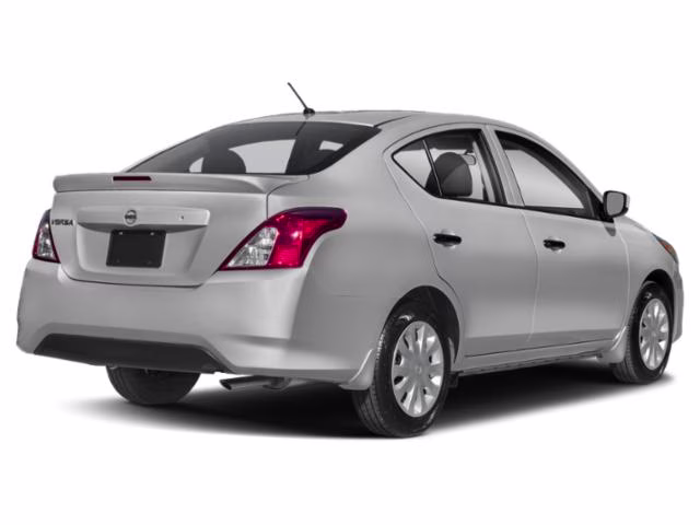 2019 Brilliant Silver Metallic Nissan Versa 1.6 S FWD Sedan