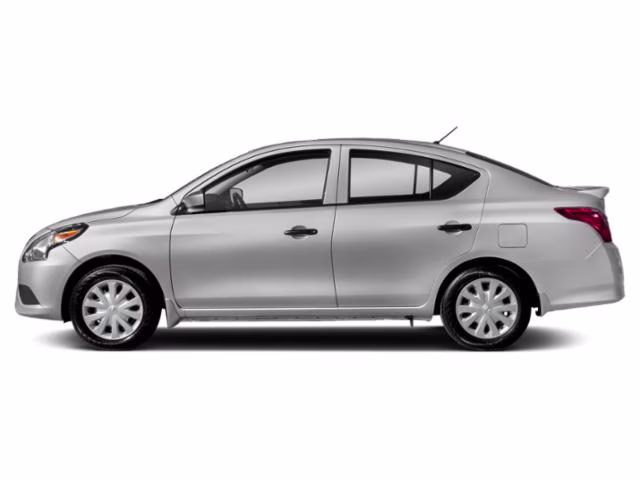 2019 Brilliant Silver Metallic Nissan Versa 1.6 S FWD Sedan