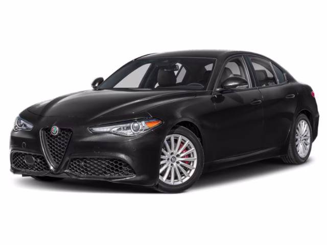 2023 Black Metallic Alfa Romeo Giulia Ti AWD Sedan