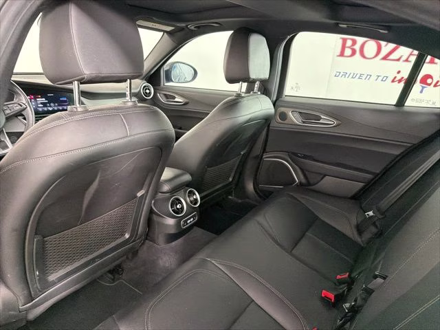 2023 Black Metallic Alfa Romeo Giulia Ti AWD Sedan