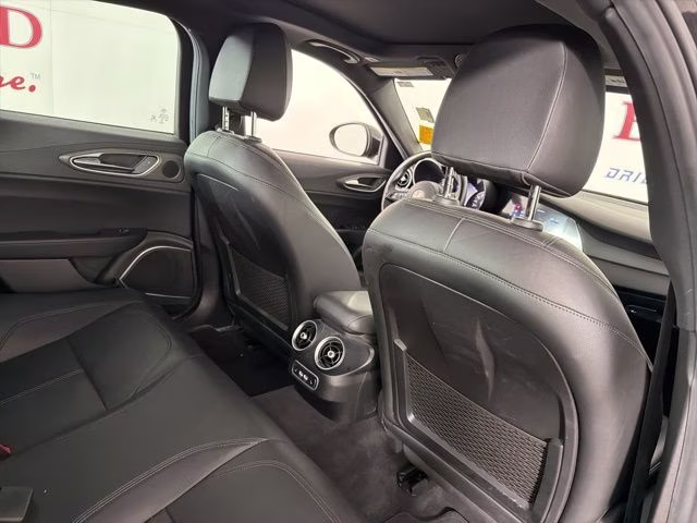 2023 Black Metallic Alfa Romeo Giulia Ti AWD Sedan
