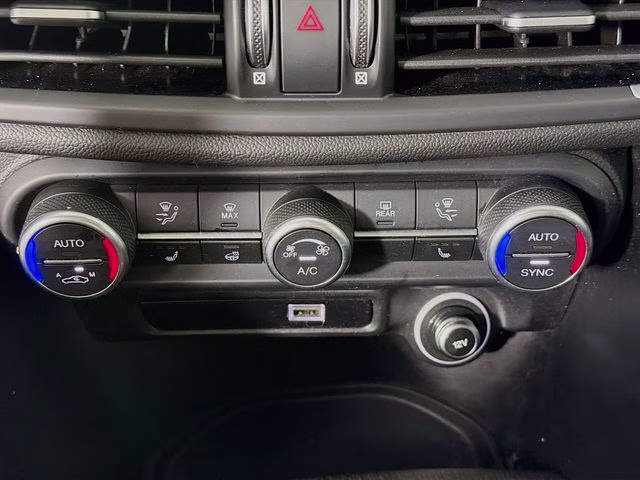 2023 Black Metallic Alfa Romeo Giulia Ti AWD Sedan