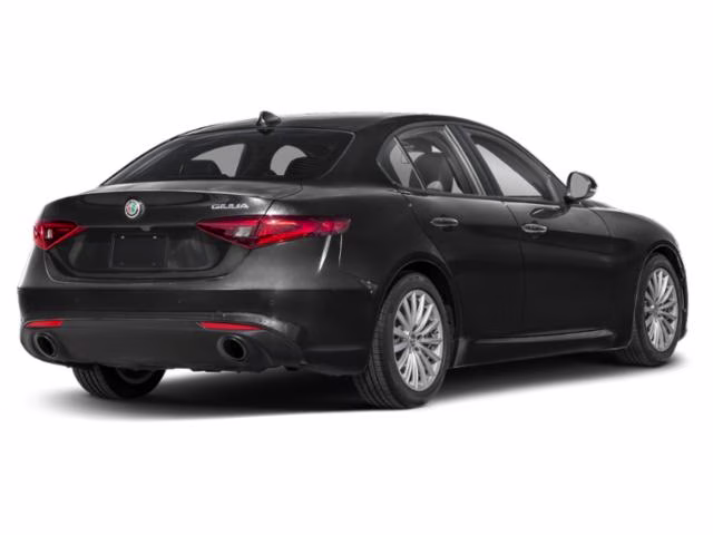2023 Black Metallic Alfa Romeo Giulia Ti AWD Sedan