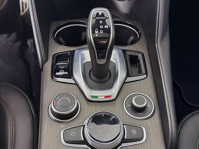 2023 Black Metallic Alfa Romeo Giulia Ti AWD Sedan