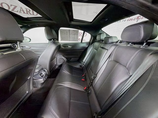 2023 Black Metallic Alfa Romeo Giulia Ti AWD Sedan
