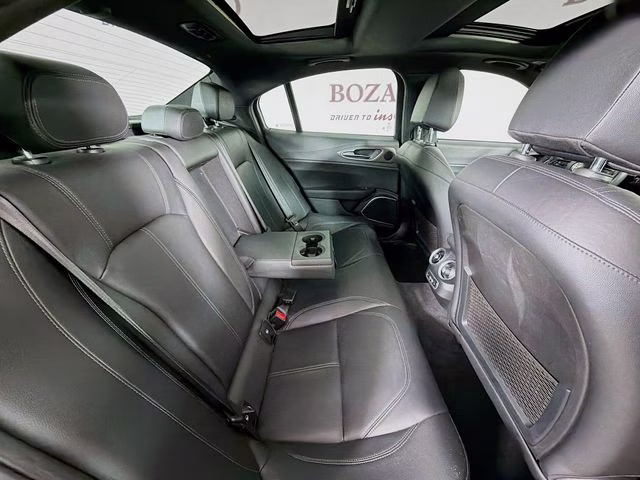 2023 Black Metallic Alfa Romeo Giulia Ti AWD Sedan