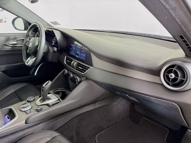 2023 Black Metallic Alfa Romeo Giulia Ti AWD Sedan