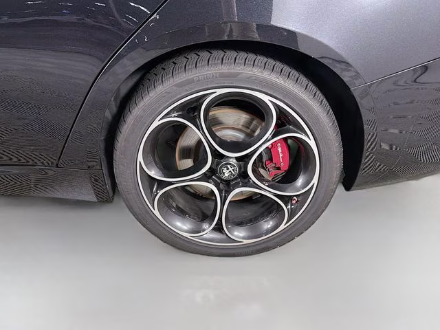 2023 Black Metallic Alfa Romeo Giulia Ti AWD Sedan